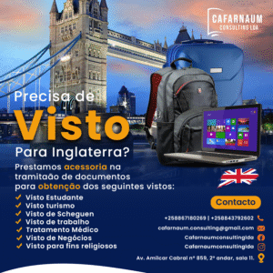 Post Inglaterra Visto